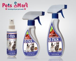 D-Tick spray for Tick & Fleas