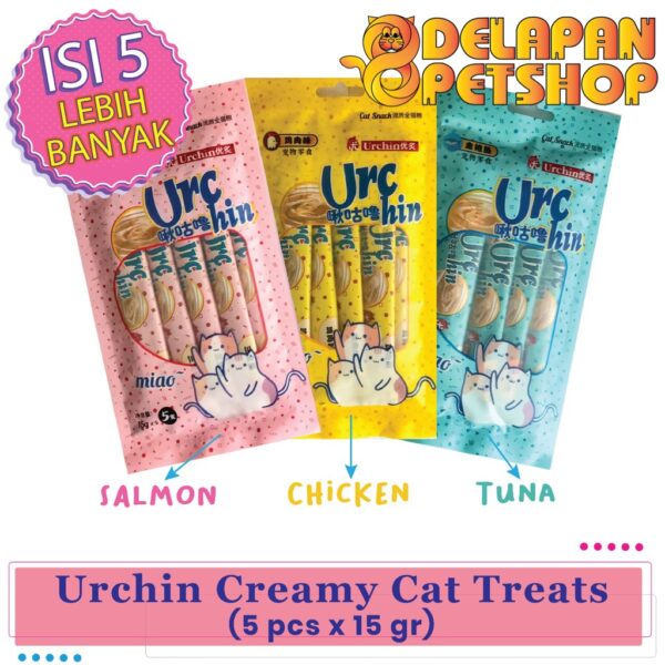 Urchin Creamy Treat for Cats