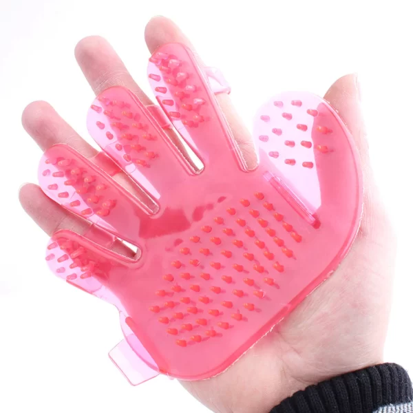 Bath Gloves Brush Bath Massage Transparent Glove