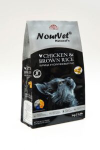Nourvet Cat Food Chicken & Rice 1kg