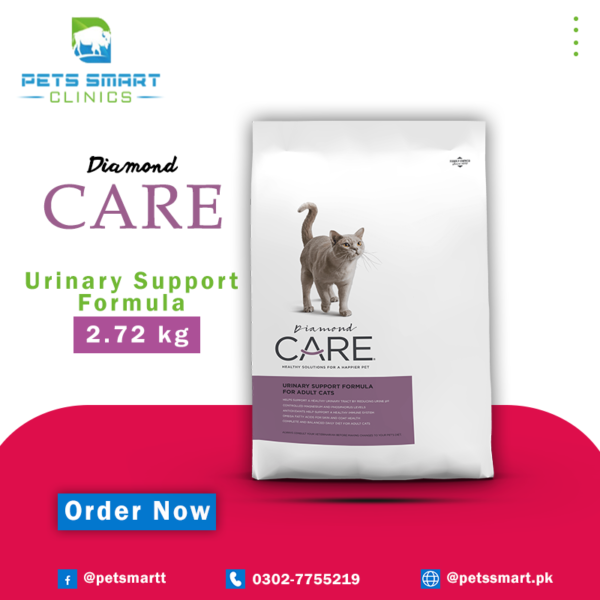 DIAMOND Care Urinary Support Formula For Adult Cats – 2.72 Kg