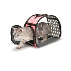 Soft Pet Carrier Transparent & Collapsible