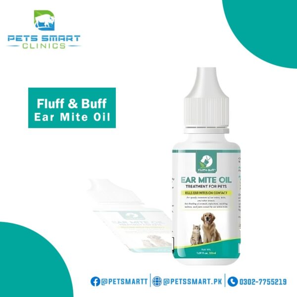 Ear Mite Oil 50 ml Fluff & Buff