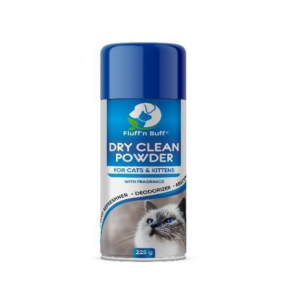 Dry Clean Powder for Cats & Kitten(Fluff & Buff)