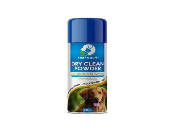 Dry Clean Powder for Dogs & Puppies(Fluff & Buff)