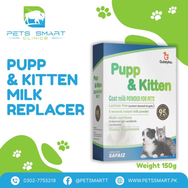 Pupp & Kitten Milk Replacer(Goat Milk) 150 g
