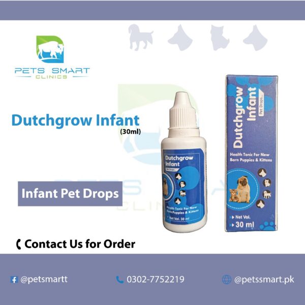 Dutchgrow Infant drops 30 ml(Tonic for Kitten & Puppies)